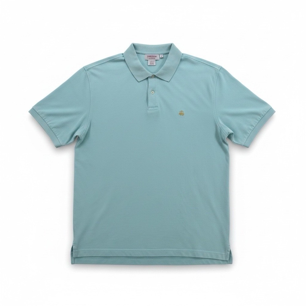 Brooks Brothers Polo Shirt Mens‎ XL 346 Mint Casual Knit Short Sleeve